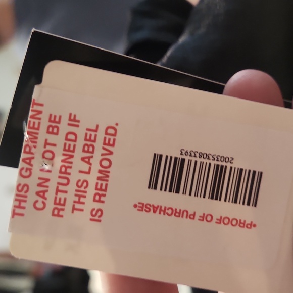 Black Pencil Ruffled Lined Skirt - Picture 6 of 7